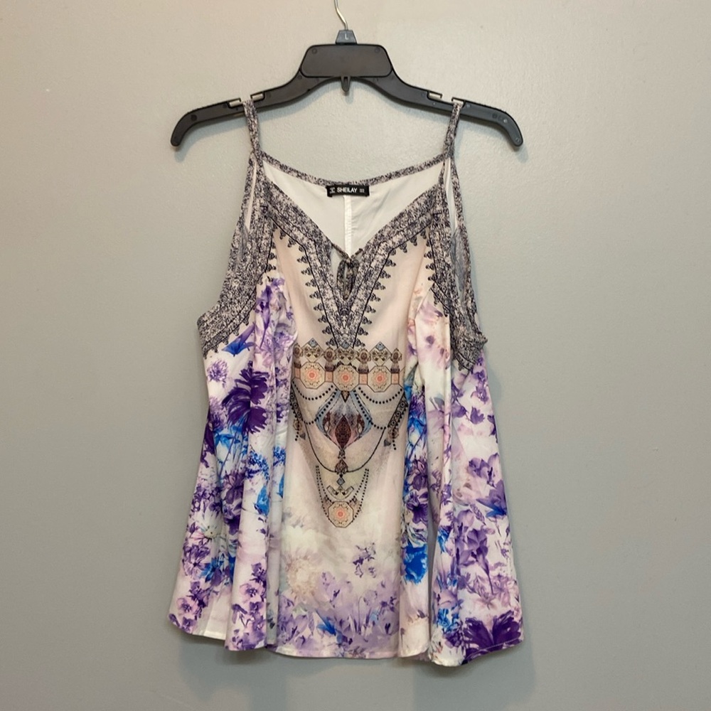 Cold shoulder blouse
